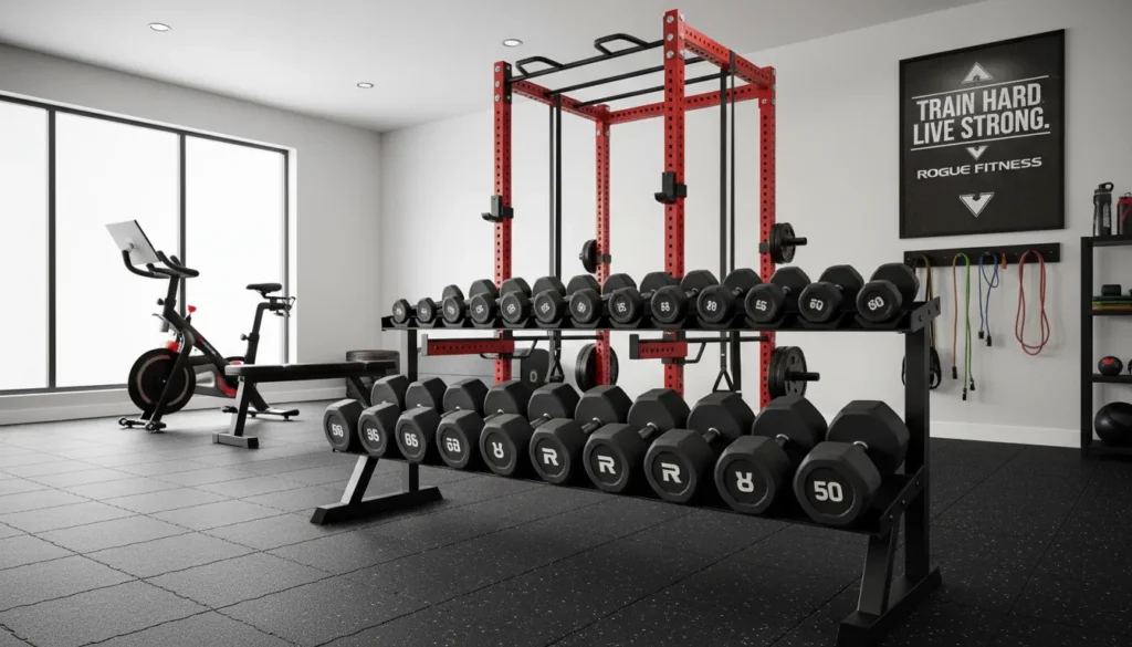 Set of Hand Weights: How to Choose the Right Dumbbell Set for Your Home Gym (Rogue-Level Durability)