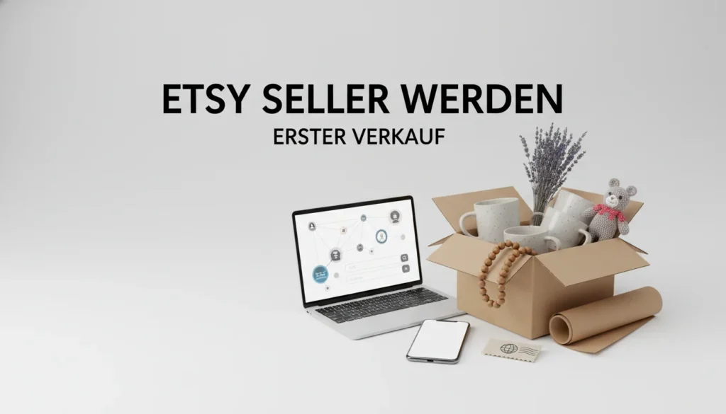 Etsy Seller werden: Schritt-für-Schritt zum ersten Verkauf (Shop-Setup, Listings, SEO & Versand)