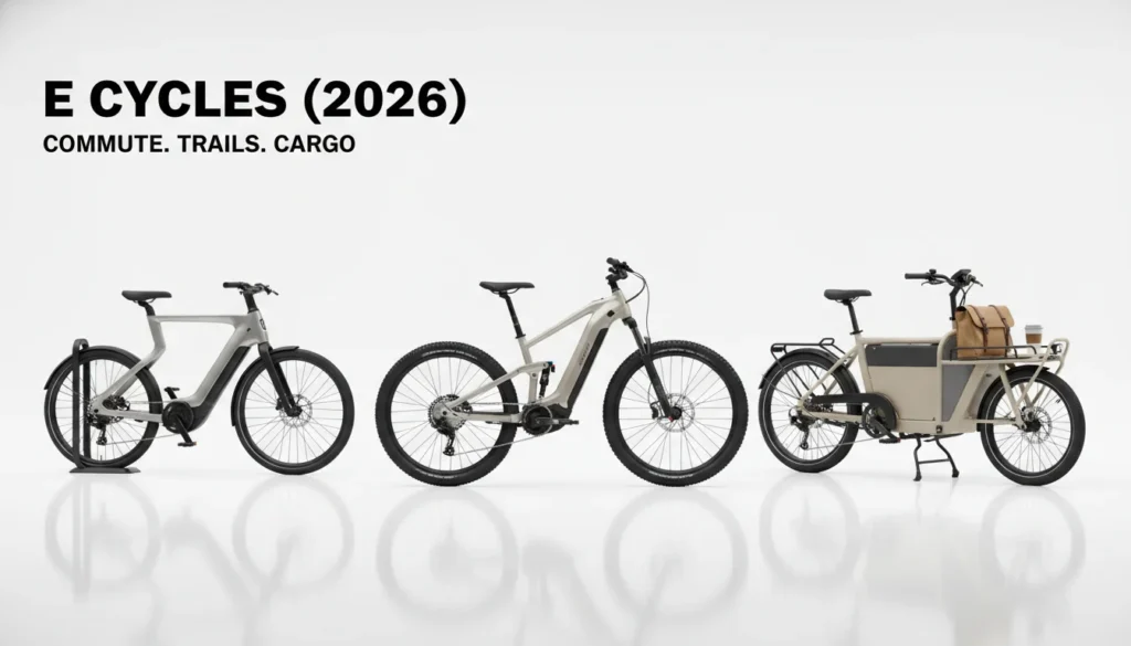 Best E Cycles (2026): How to Choose the Right E‑Bike for Your Commute, Trails, or Cargo Runs