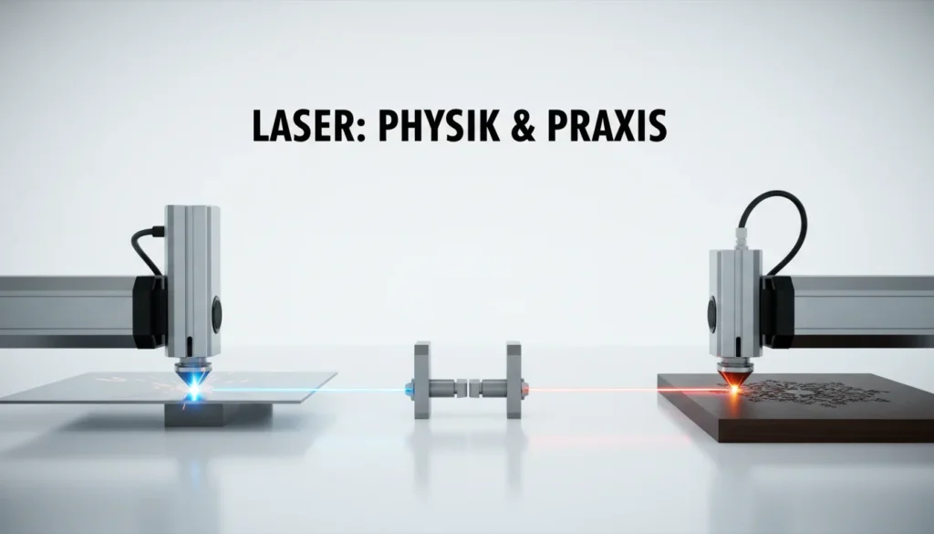 Laser wie funktioniert: Der klare Guide zu Aufbau, Physik und Praxis (Schneiden, Gravieren, Schweißen)