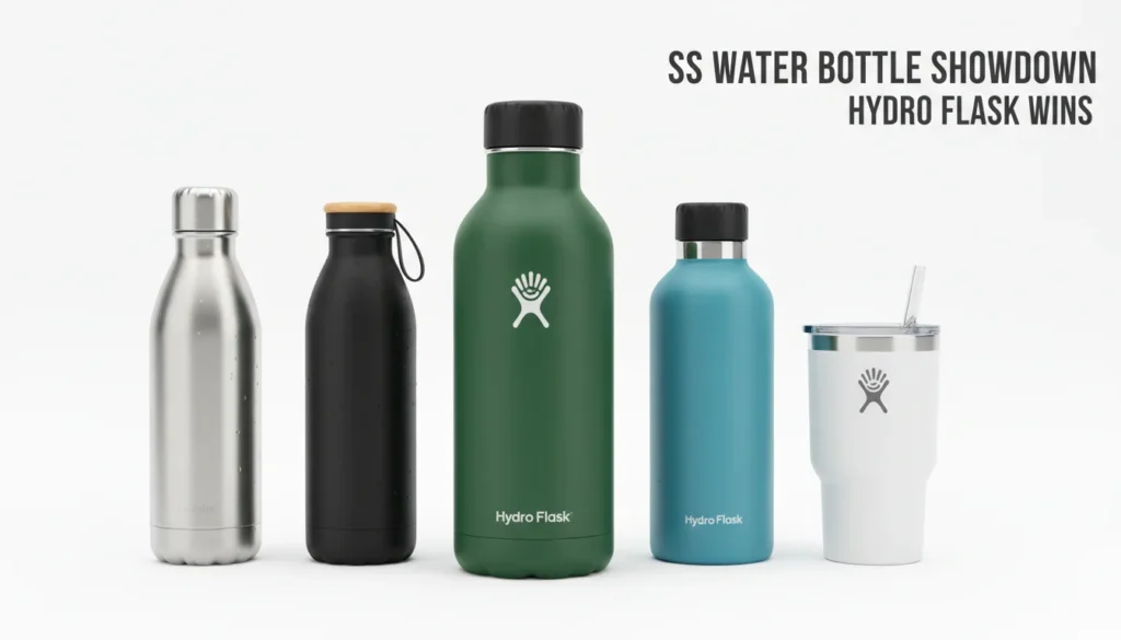 SS Water Bottle Guide: How to Choose the Best Stainless Steel Bottle (and Why Hydro Flask Keeps Winning)