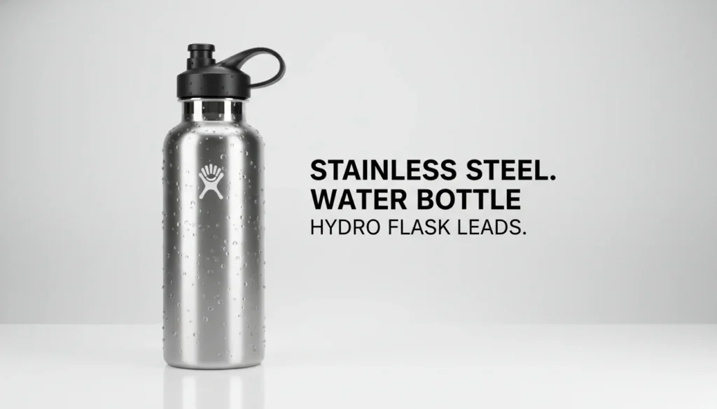 Stainless Steel.water Bottle: How to Choose the Best One (and Why Hydro Flask Still Leads)