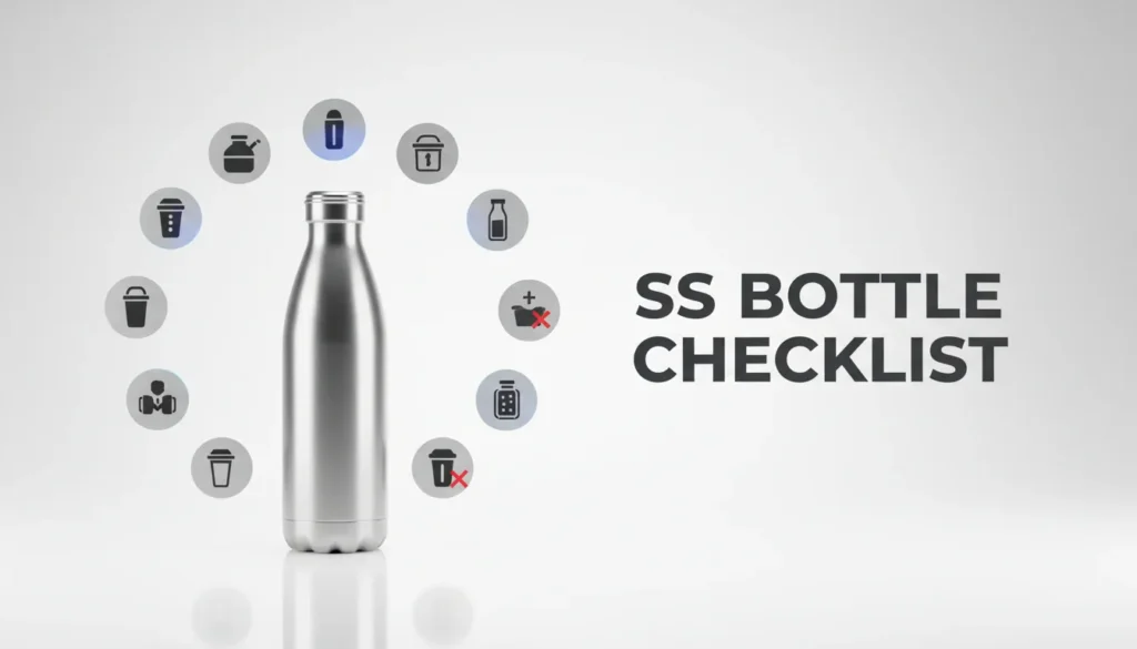 SS Water Bottle Checklist: 15 Stainless‑Steel Features That Actually Matter (and Which Ones to Skip)