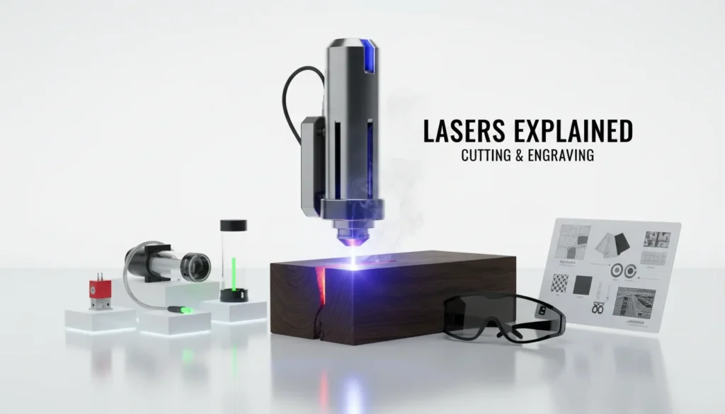 Lasers Explained: How They Work, Types, Safety, and How to Choose the Right Laser for Cutting & Engraving