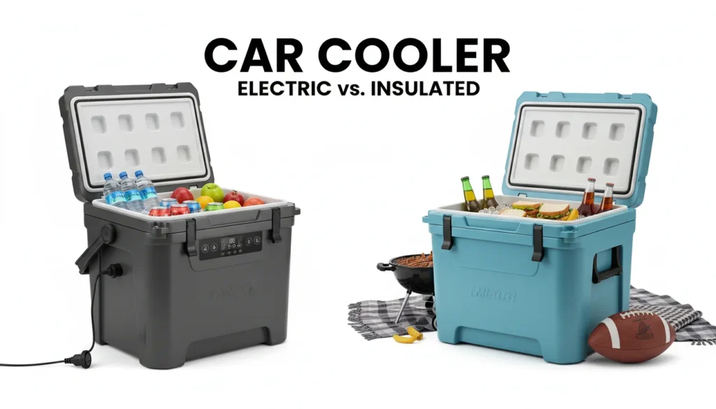 Car Cooler Guide: How to Choose the Best Car Cooler (Electric vs. Insulated) for Road Trips, Work, and Tailgates