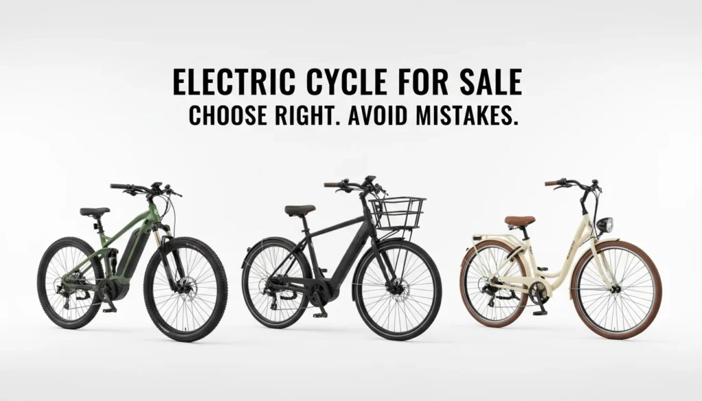 Electric Cycle for Sale: How to Choose the Right Ebike (and Avoid Costly Mistakes)