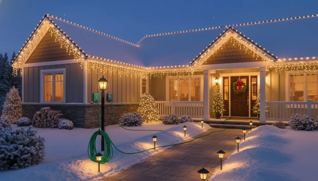 Lighting Xmas Like a Pro: A Simple, Stunning Holiday Lighting Plan (Indoor + Outdoor)