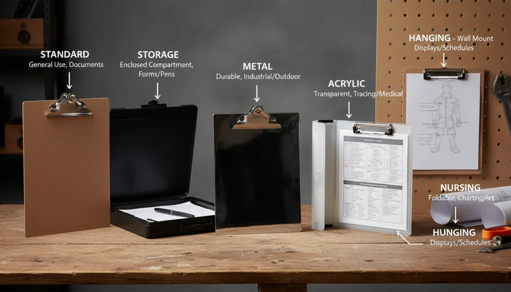 Clipboards 101: Types, Materials, and Best Uses